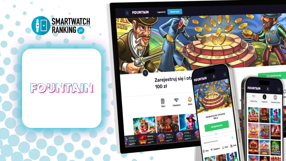 Oficjalna strona internetowa najlepszego kasyno Fontan z bonusem 100 złotych bez depozytu