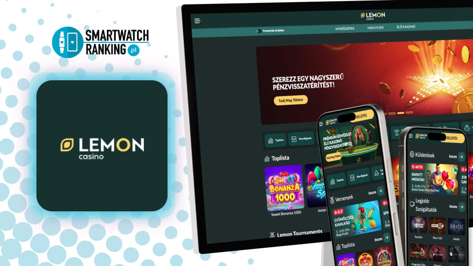 Wybierz LemonCasino10.io jako jedno z 5 najlepszych kasyn w Polsce według rankingu