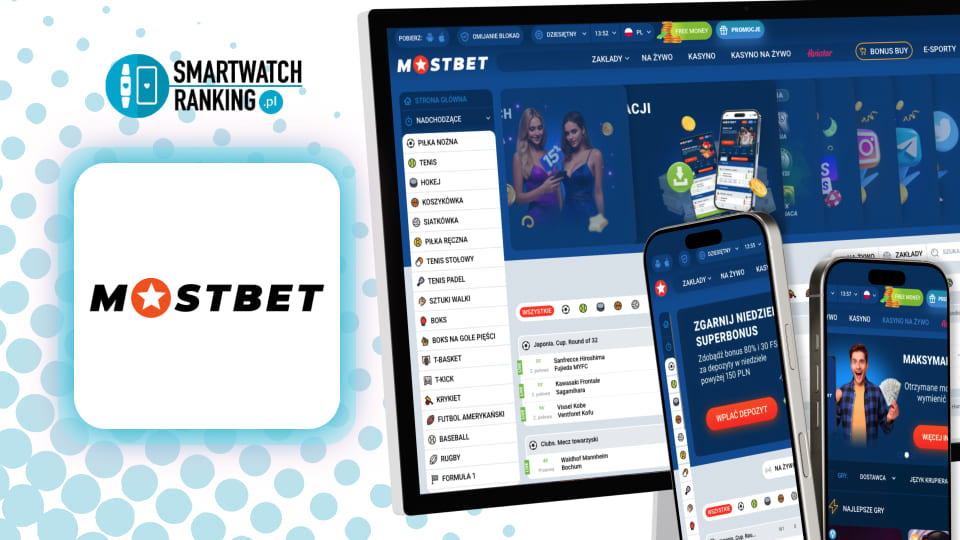 Trzecie miejsce w rankingu z Polski - Mostbet Casino